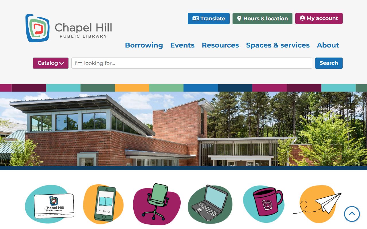 Chapel Hill phone directory public library contact information
